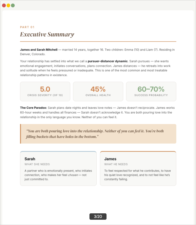 Executive Summary - Sample Report Preview